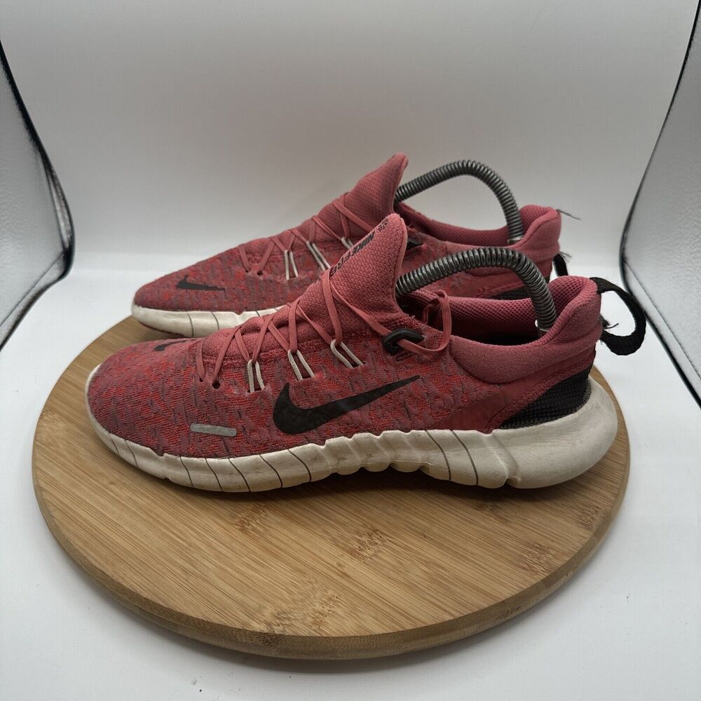 Nike Free Run 5.0 Men’s Size 8 Running Shoes Low Adobe Light Crimson CZ1884-600